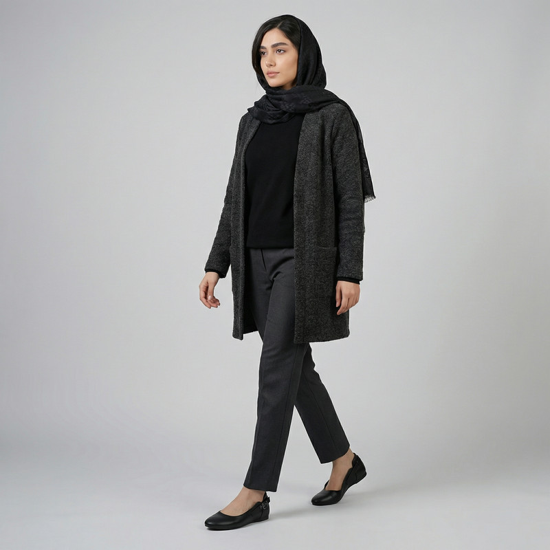 کفش زنانه چرم وحید مدل کاپلو کد 8611