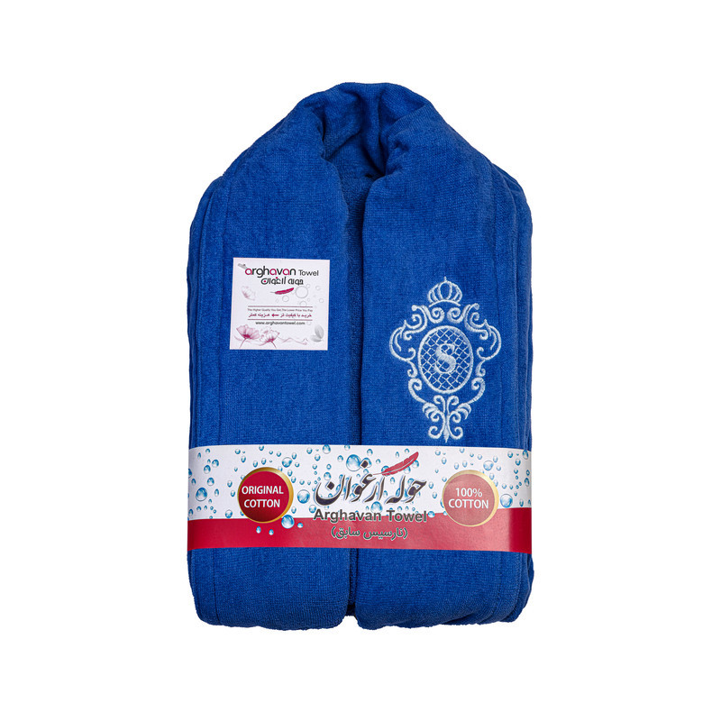 حوله پالتویی ارغوان طرح  رمنس سایز 135