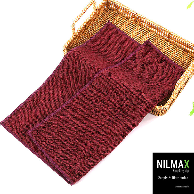 دستمال نظافت خانه و آشپزخانه میکروفایبر، حوله‌ای مدل NILMAX H008 بسته 5 عددی