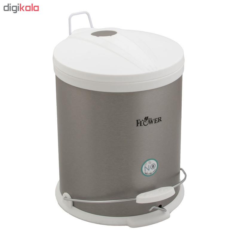 سطل زباله پدالی ردفلاور مدل flrp005 ظرفیت 5 لیتر