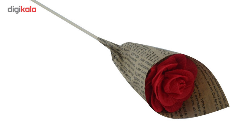 گل مصنوعی کوه شاپ مدل گل کاغذی هدی کد D139 - A029 مجموعه 12 عددی