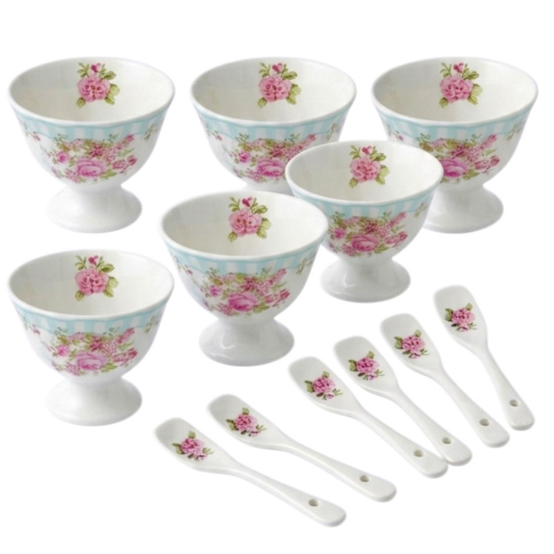 بستنی خوری آنجلا مدل ZP-579 بسته 6 عددی