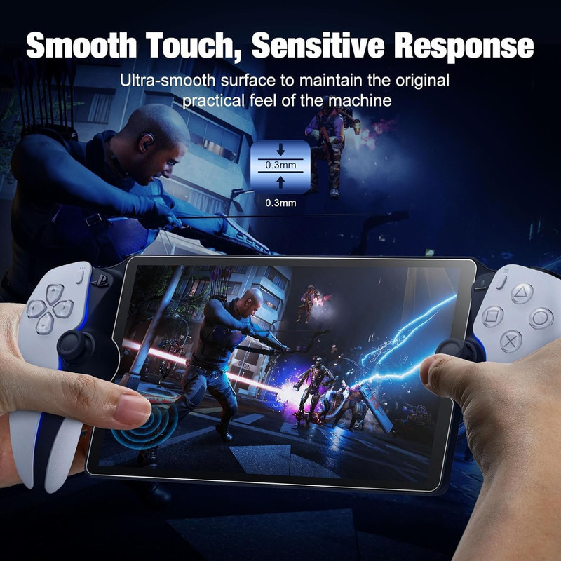 محافظ صفحه نمایش پلی استیشن پورتال آی پگا مدل Glass Screen Pro Premium