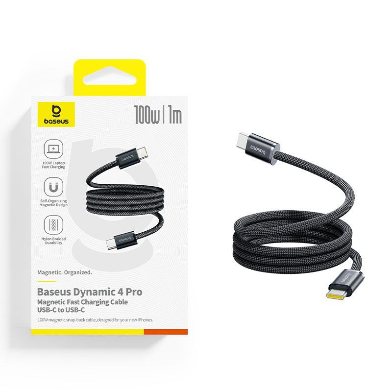 کابل تبدیل USB-C بیسوس مدل Dynamic 4 Pro 100W طول 1 متر
