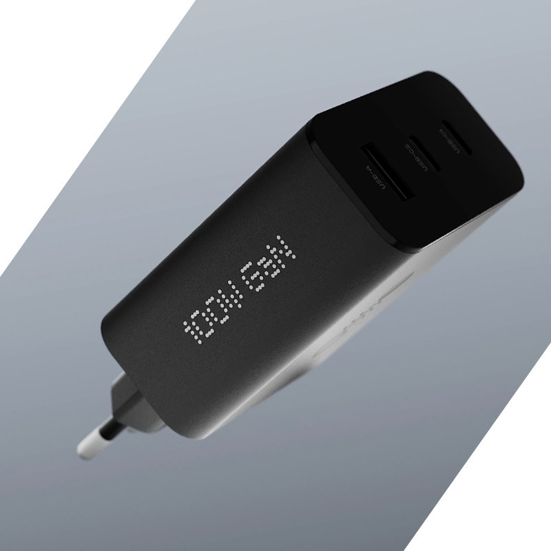 شارژر دیواری 100 وات سه پورت ناتینگ مدل CMF Power GaN به همراه کابل USB-C طول 1.5 متر