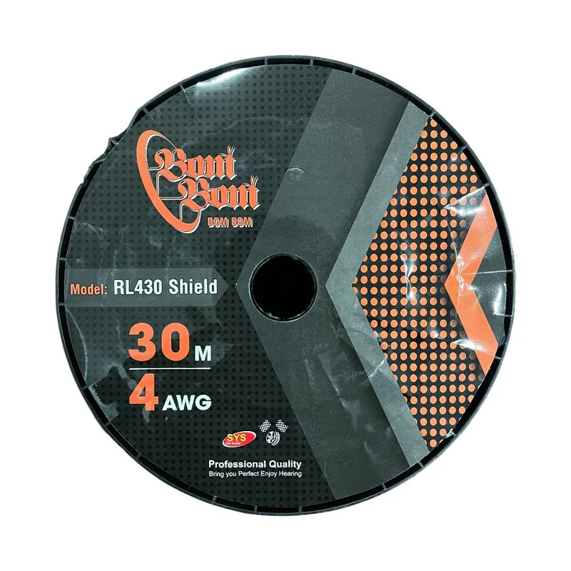 رول برق 4 گیج خودرو بوم بوم مدل RL430 طول 30 متر