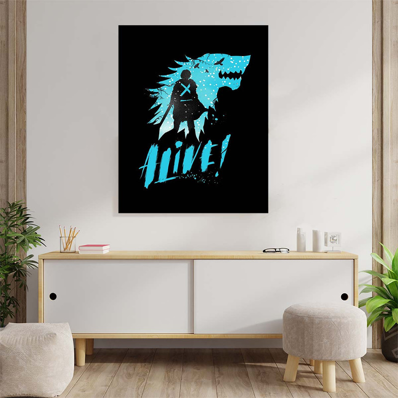 تابلو شاسی مدل Game of Thrones کد S-2273