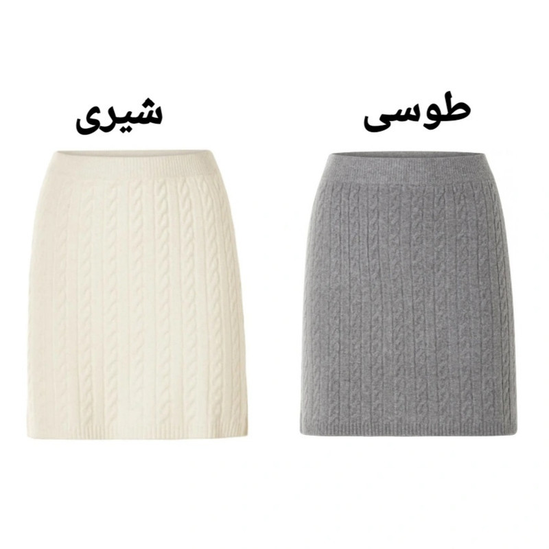دامن بافت جذب زنانه اسمارا مدل ES 21348295