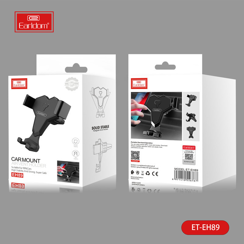 پایه نگهدارنده گوشی موبایل ارلدام مدل CAR MOUNT EH89