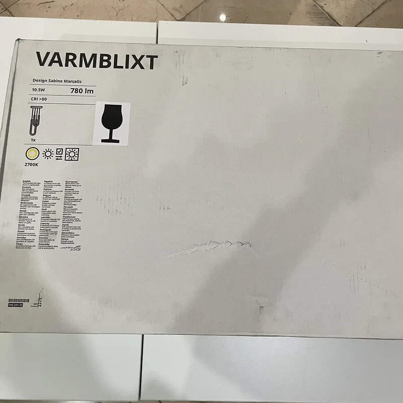 لوستر ایکیا مدل VARMBLIXT-NEW
