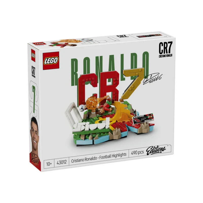 لگو 490 تکه سری Collectible مدل Cristiano Ronaldo کد 43012