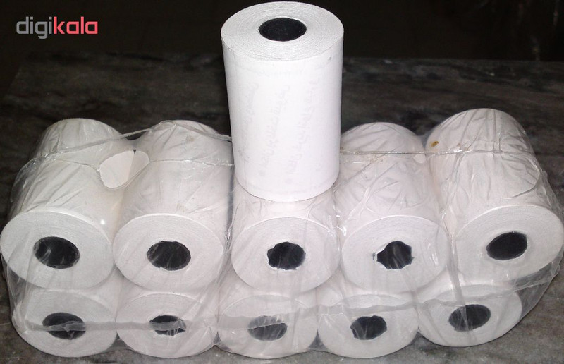 کاغذ پرینتر حرارتی مدل pos-10 بسته 10عددی