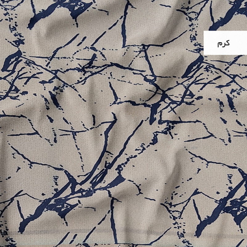 روکش لحاف خانه سفید مدل گرانیت یک نفره سایز 220x160 سانتی متر