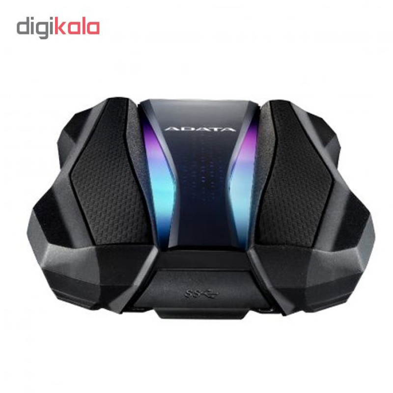 هارد اکسترنال ای دیتا مدل HD770G  ظرفیت یک ترابایت دارای رابط USB Type-A 3.2