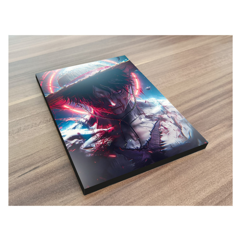 تابلو شاسی گوفی مدل انیمه وان پیس طرح لوفی کد Luffy DRM25
