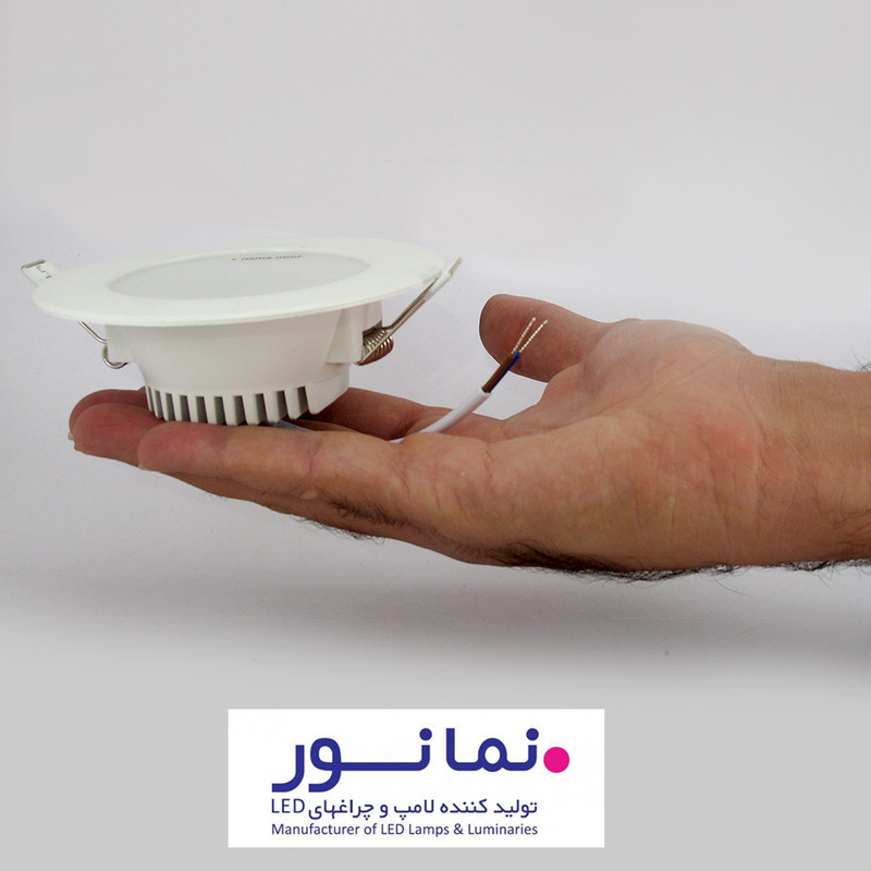پنل ال ای دی 7 وات نمانور مدل سیلندری