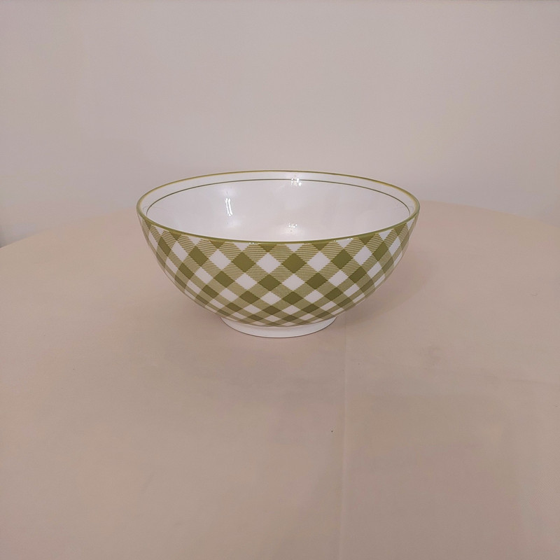 کاسه مدل  سالاد خوری طرح چهار خانه