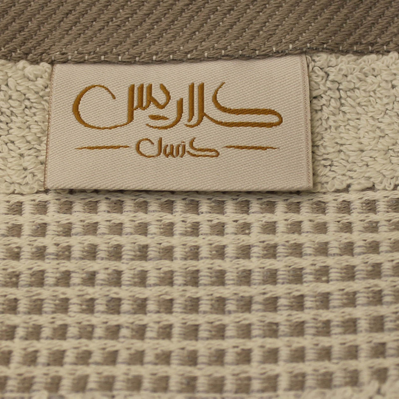 حوله دست و صورت آذرریس تبریز طرح اشوان سایز 80x40 سانتی متر