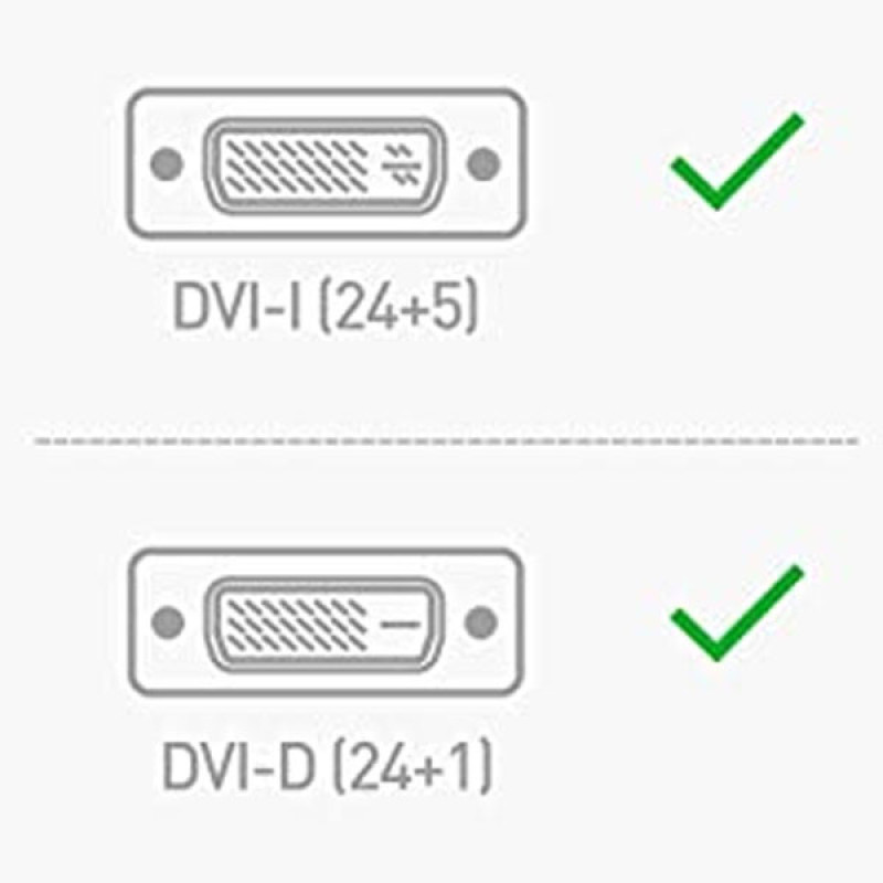 مبدل برل DVI مدل D1 دو سر ماده