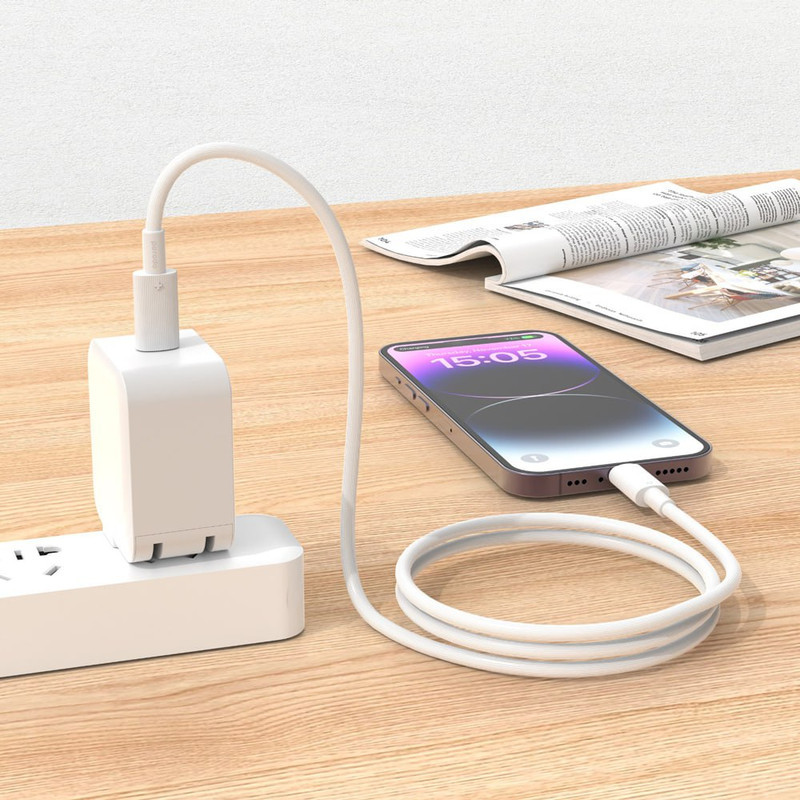 کابل تبدیل USB-C به لایتنینگ پرودو مدل CBL0018 طول 1.2 متر