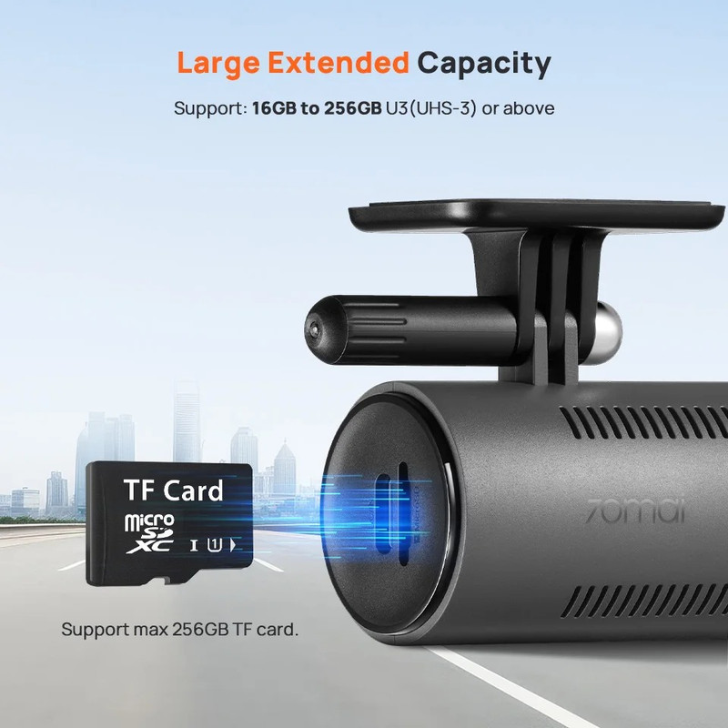 دوربین ثبت قایع خودرو سونتی میریِ مدل 70mai Dash Cam M310