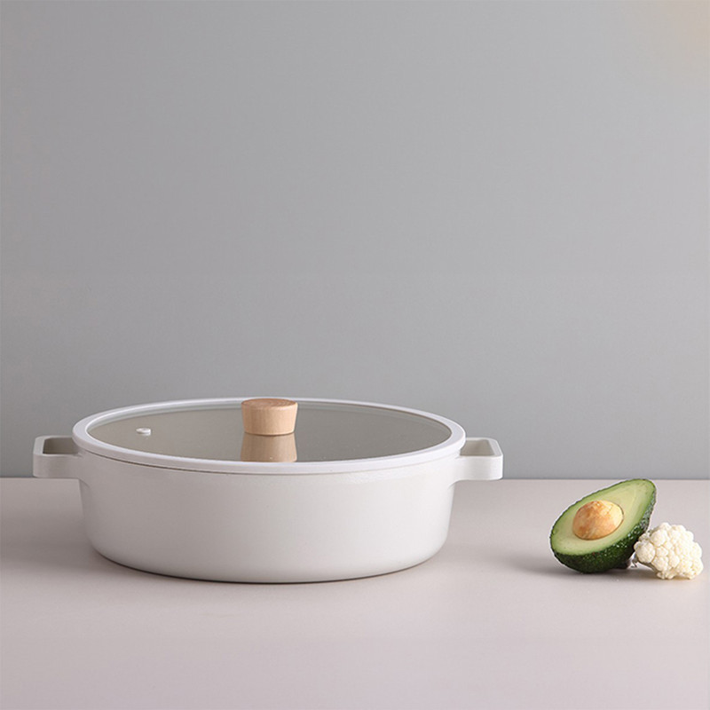 تابه نیوفلیم مدل LOW STOCKPOT سایز 30