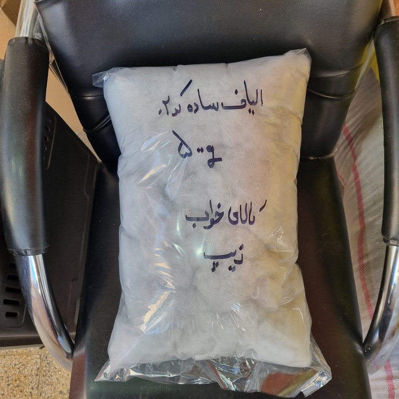الیاف بالش مدل ساده کد 02