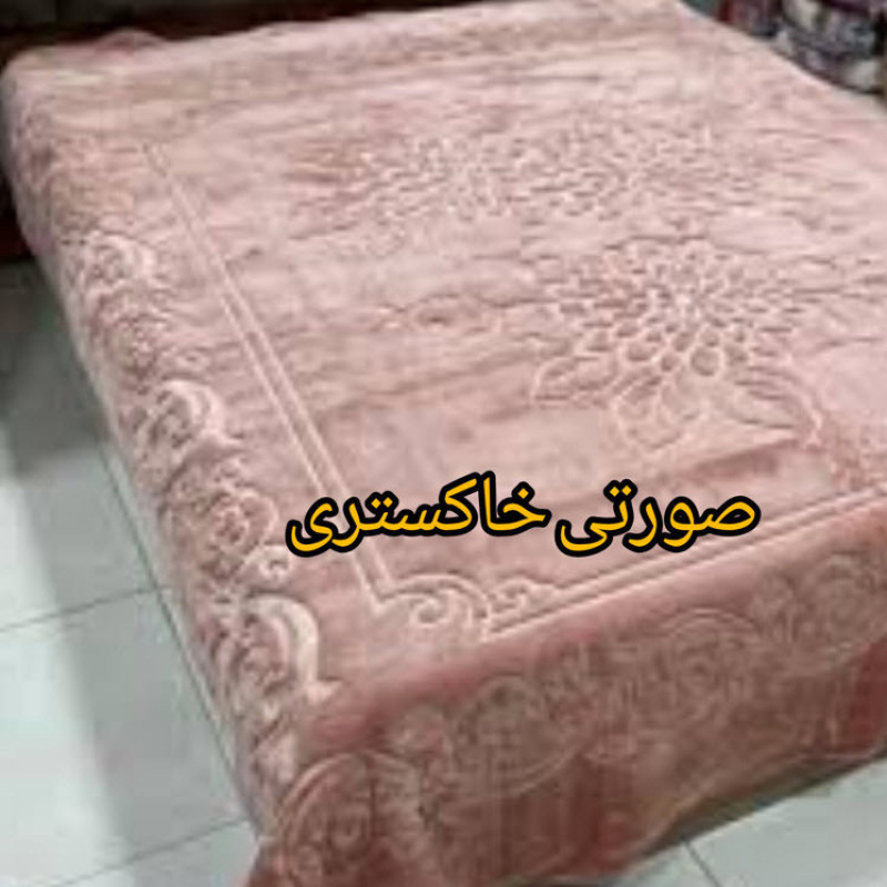 پتو گلبافت مدل برتر گل برجسته الوان سایز 160x220 سانتی متر