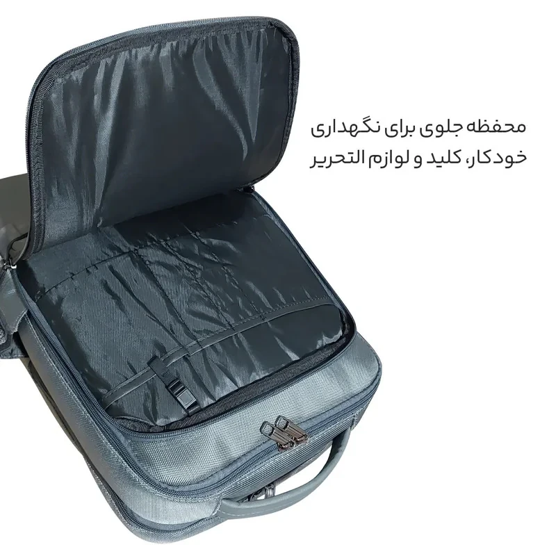 کوله پشتی لپ تاپ پرزیدنت مدل Marvel مناسب برای لپ تاپ 15.6 اینچی