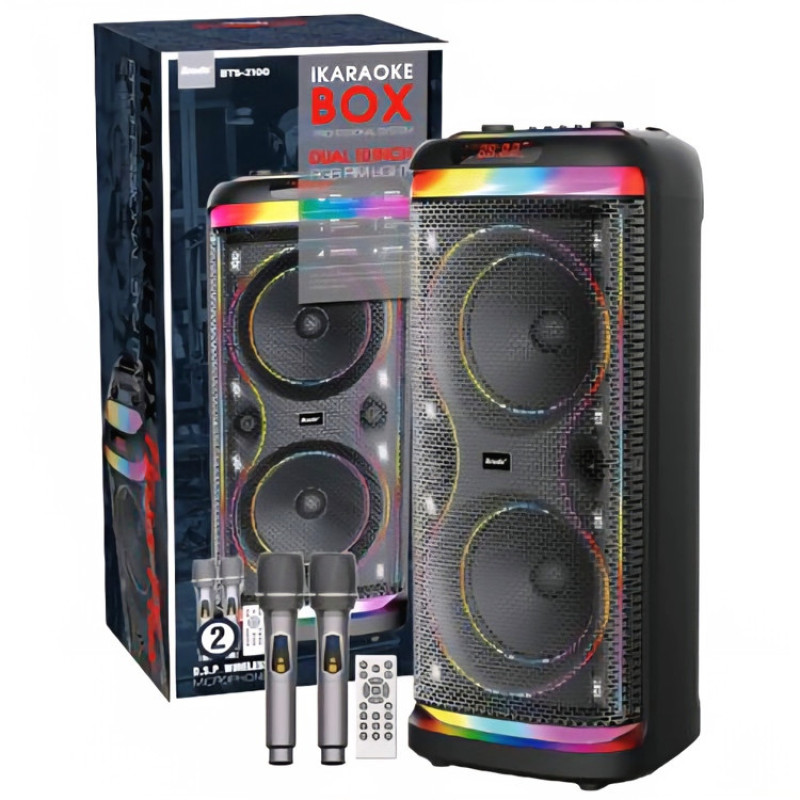 اسپیکر بلوتوثی قابل حمل برودو مدل BTS-2100