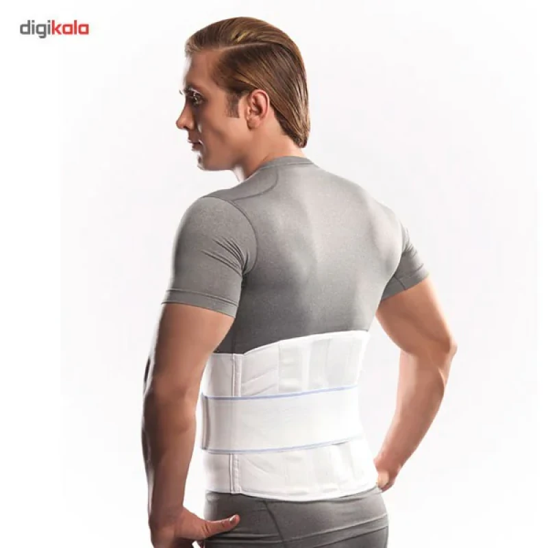 کمربند طبی پاک سمن مدل With Polyethylene Soft Bar سایز XXXL