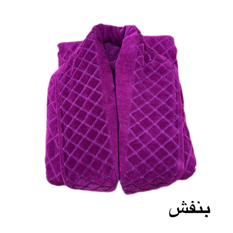 حوله پالتویی آقای کاریزما مدل شطرنجی سایز 135