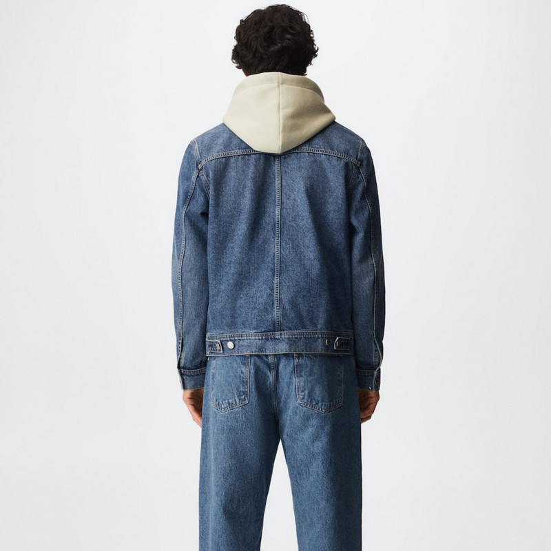 کت جین مردانه مانگو مدل Cepli denim mont