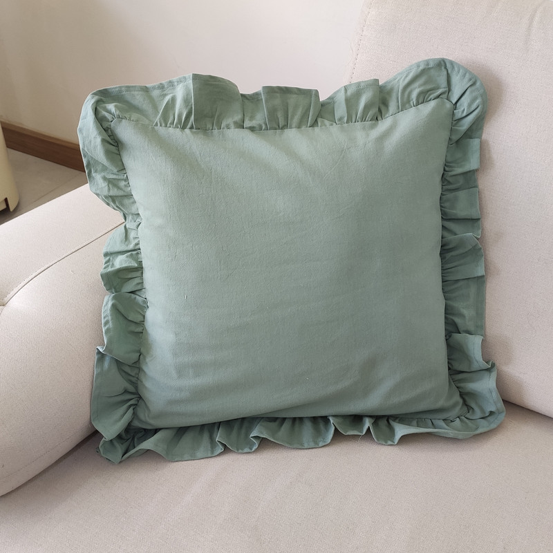 کاور کوسن مدل لینن دور چین کد 1401 سایز 40×40 سانتی متر