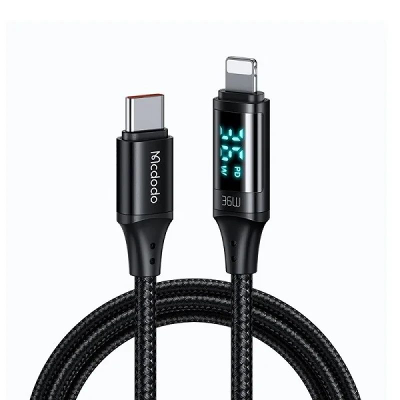 کابل تبدیل USB-C به لایتنینگ مک دودو مدل CA-1030 طول 1.2 متر