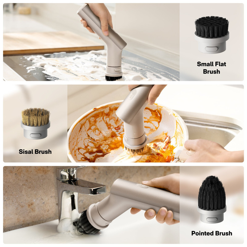 فرچه هوتو مدل QWQJS001-Electric Kitchen Scrubber