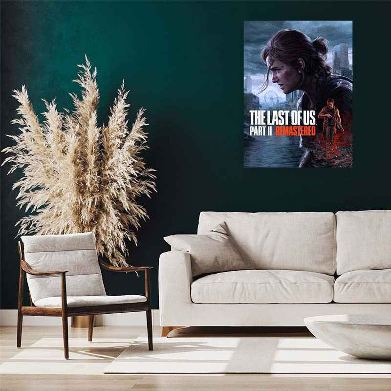 تابلو شاسي کارنيکا طرح لست اف اس The Last of Us کد 66470 مجموعه 4 عددی