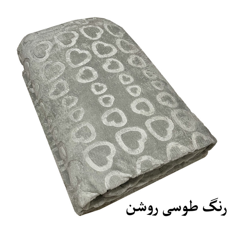 پتو مسافرتی 1 نفر هنرمند مدل هیرت سایز 200x160 سانتی‌متر