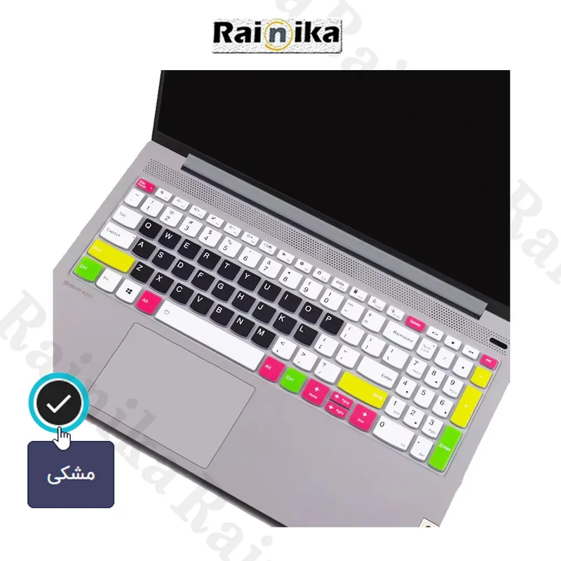 کاور کیبورد لپ تاپ رینیکا مدل 15.6 Slim3 مناسب برای لپ تاپ Lenovo Ideapad slim 3 15.6 inch