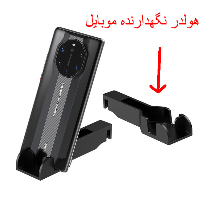 پایه خنک کننده لپ تاپ گیمینگ مدل RGB 5FAN D10 کد MOBILE STAND