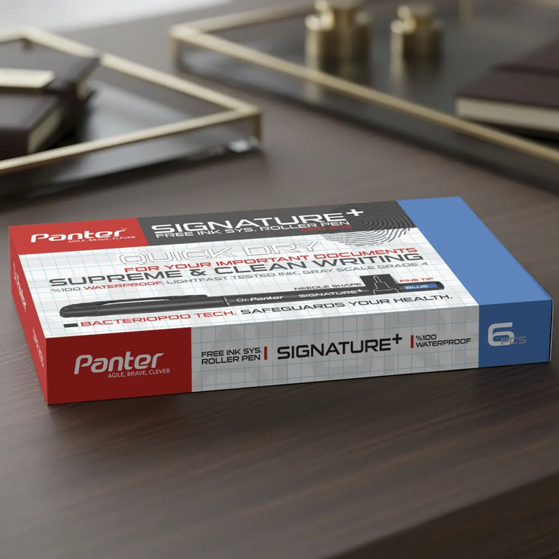 روان نویس 0.7 میلی متری پنتر مدل Signature plus بسته 6 عددی