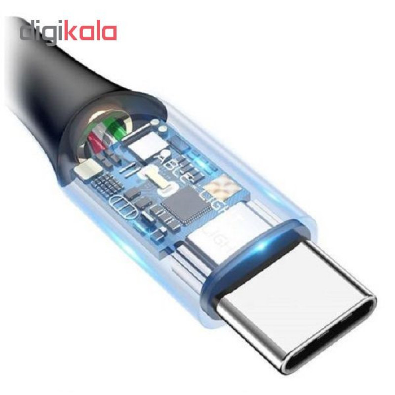 کابل تبدیل USB به USB-C باسئوس مدل CATCD-01 طول 1 متر