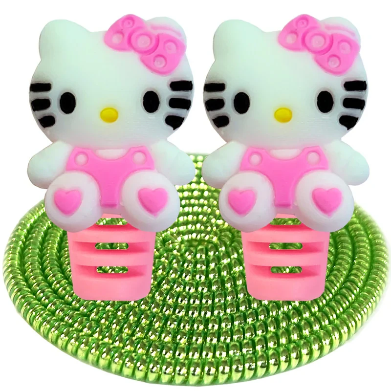 محافظ کابل شارژر رینیکا مدل Hello Kitty BBB B03 مجموعه 3 عددی