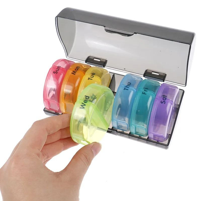 جعبه نگهدارنده دارو مدل Rainbow