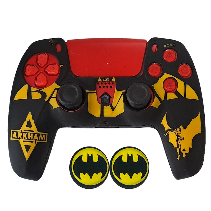 محافظ دسته بازی پلی استیشن 5 طرح بتمن مدل Batman PS5538 به همراه روکش آنالوگ