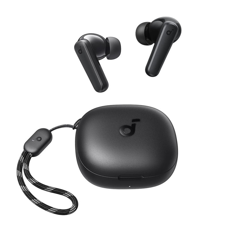 هدفون بلوتوثی انکر مدل Soundcore P25i با نویز کنسلینگ فعال (ANC)، درگاه شارژ USB Type-C، مقاوم در برابر رطوبت و عرق