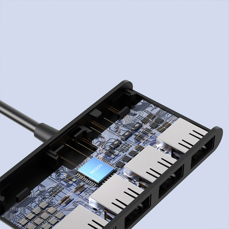 هاب 4 پورت USB-C یسیدو مدل HB13