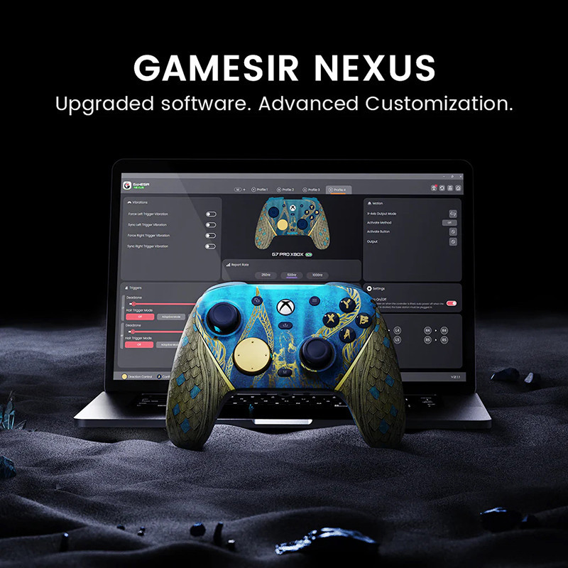 دسته بازی گیمسر مدل G7 Pro Edition به همراه پایه شارژ