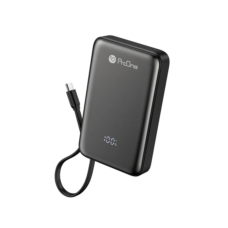 پاوربانک بی‌سیم 22.5 وات پرووان مدل POWER CORE PPB5123 ظرفیت 10000 میلی‌آمپرساعت