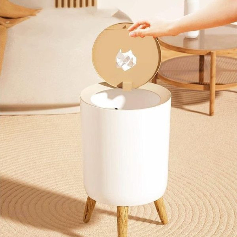 سطل زباله مدل گرد کد KJ-5 گنجایش 10 لیتر